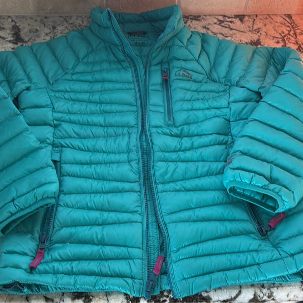 New LL Bean Girls Winter Coat-M 10/12